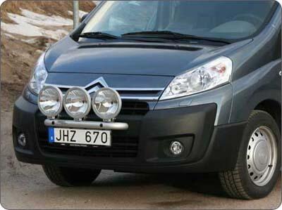 Rama przednia Q-light Fiat Scudo 07-; dla 3 lamp - zdjęcie 1