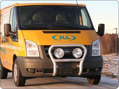 Osłona czołowa X-rack Ford Transit 07-, dla 2 lamp - zdjęcie 1