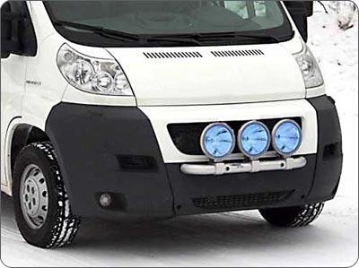 Rama przednia Q-light Peugeot Boxer 07-; dla 3 lamp art.nr Q900088 - zdjęcie 1