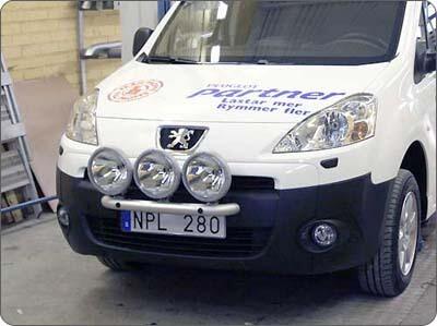Rama przednia Q-light Peugeot Partner 08-; dla 3 lamp art.nr Q900051 - zdjęcie 1