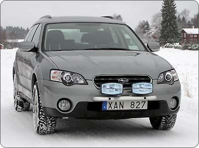 Rama przednia Q-light Subaru Outback 08-; dla 2 lamp art.nr Q900017 - zdjęcie 1