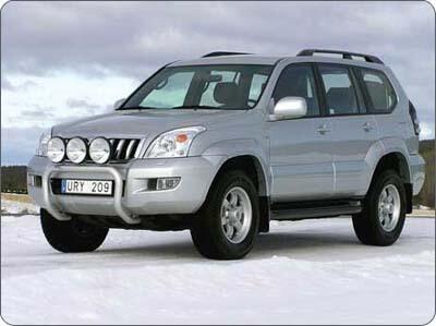 Osłona czołowa X-rack Toyota Land Cruiser 03-; dla 3 lamp  art.nr X900077 - zdjęcie 1