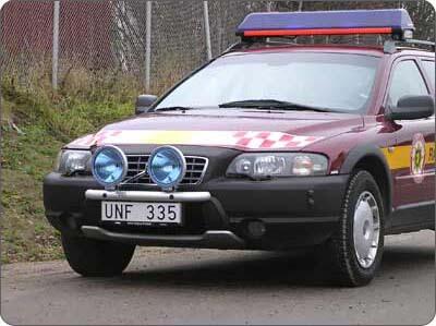 Rama przednia Q-light Volvo XC70 01-04; dla 2 lamp art.nr Q900116 - zdjęcie 1