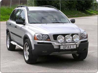 Rama przednia Q-light Volvo XC90 03-; dla 3 lamp art.nr Q900014 - zdjęcie 1