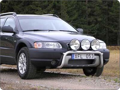 Osłona czołowa X-rack Volvo XC70 05-07; dla 3 lamp art.nr X900085 - zdjęcie 1