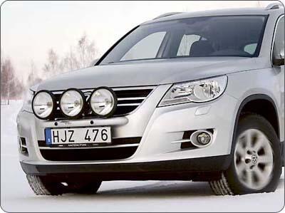 Rama przednia Q-light VW Tiguan Sport & Style 08-; dla 3 lamp art.nr Q900121 - zdjęcie 1