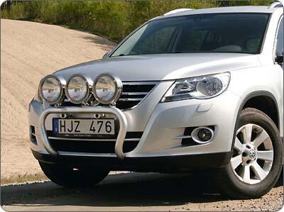 Osłona czołowa X-rack VW Tiguan Sport & Style 08-; dla 3 lamp art.nr X900090 - zdjęcie 1