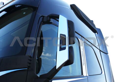 Osłony ze stali nierdzewnej na lusterka do Volvo FH4 - zdjęcie 1