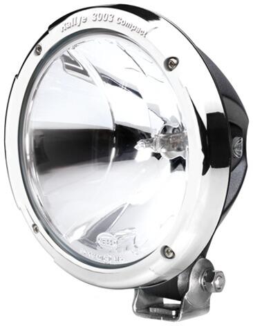 Reflektor Hella Rallye 3003 Compact Clear (chromowana ramka, ref. 37,5) - zdjęcie 1