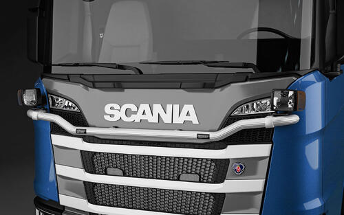 Rama Light-Bar anodowana w podszybie Scania S / R (2016-) - zdjęcie 1