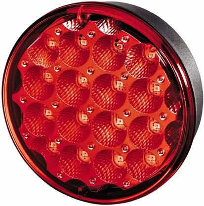 Lampa tylna p/mgłowa LED czerwone szkło - zdjęcie 1