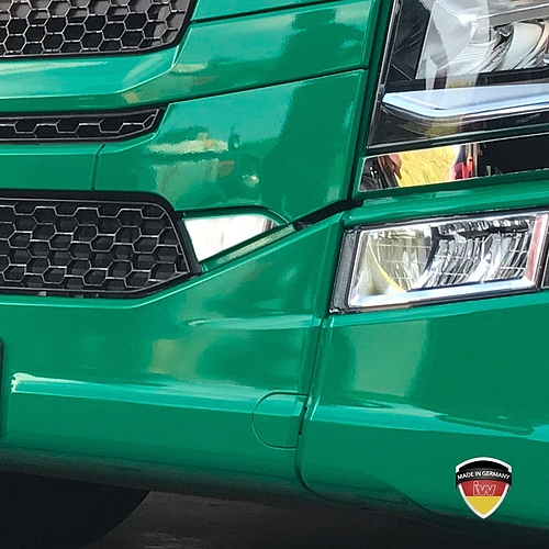 Listwy ozdobne ze stali nierdzewnej Ozdobne kontury grilla Scania S i R (2017-) - zdjęcie 1