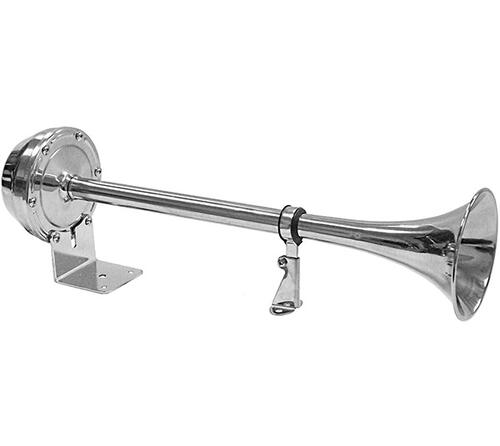 Sygnał elektryczny 12V VEGA 15 (stal nierdzewna, 41 cm) - zdjęcie 1