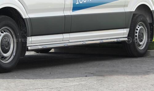 Ramy boczne SIDEBARS 3,6m z 7  ledami VW Crafter 17- / MAN TGE - zdjęcie 1