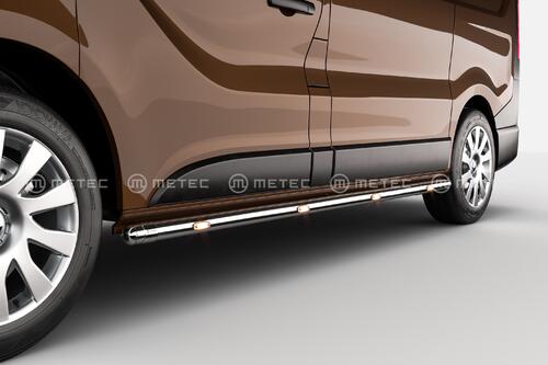 Ramy boczne SIDEBARS 2,75m z pięcioma ledami Renault Trafic 14- / Opel Vivaro 14- / Nissan NV300 15- - zdjęcie 1