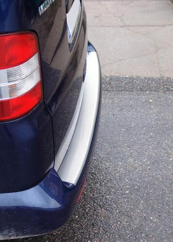 Płyta na tylny zderzak BUMPER PLATE VW T5, T6, T6.1, wersje z podwójnymi drzwiami - zdjęcie 1