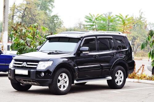 Osłona przeciwsłoneczna TOYOTA Landcrusier HDJ120; MITSUBISHI Pajero 2000-2006, z zestawem montażowym - zdjęcie 1