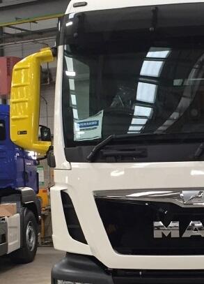 Osłony lusterek MAN TGX MirrorShield - zdjęcie 1