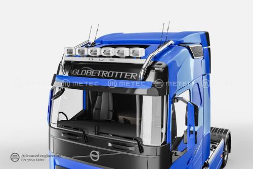 Rama dachowa CROSSBAR LED do Volvo FH 4 i FH 5 AERO 24- Globe & Globe XL, FM 5 Globe - zdjęcie 1