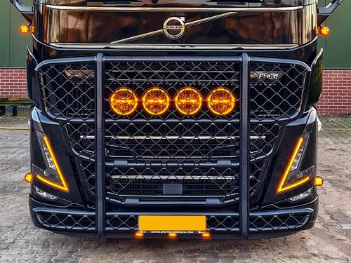 Zestaw pomarańczowych modułów świateł pozycyjnych LED do Volvo FH5 2021 - - zdjęcie 1