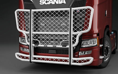 Osłona czołowa Highway Scania S 2016- (anodowana/ryflowana) - zdjęcie 1