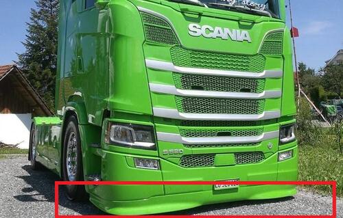 Spoiler pod niski zderzak Scania NG - zdjęcie 1