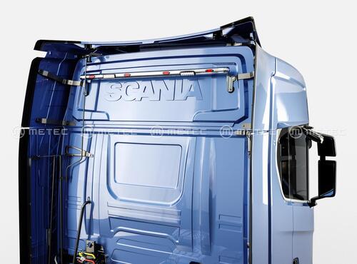 Rama tylna ze światłami roboczymi i pozycjami LED Scania NG 2016- - zdjęcie 1