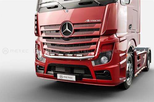 Rama w zderzak z wiązką i uchwytami na 4 odbiorniki MB Actros 2011 MP4 MP5 kabina 2500 - zdjęcie 1