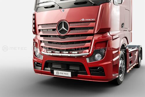 Rama w zderzak z wiązką i uchwytami na 4 odbiorniki z LED MB Actros 2011 MP4 MP5 kabina 2500 - zdjęcie 1