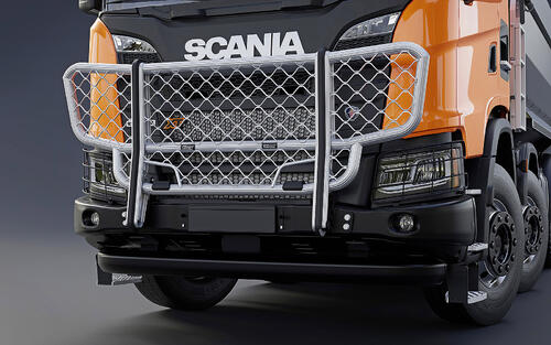 Osłona czołowa Offroad Scania XT 2016- (anodowana/ryflowana) - zdjęcie 1