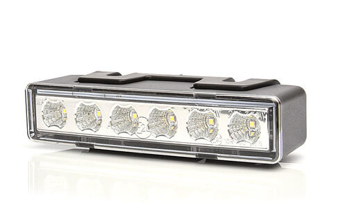 Lampa ostrzegawcza (stroboskop pomarańczowe światło LED) 12/24V W117 - zdjęcie 1