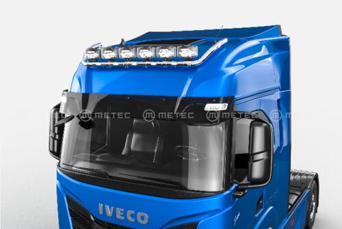 Rama dachowa WIDE do IVECO S-WAY high roof  z wiązką elektryczną i zaciskami na 6 odbiorników z LED - zdjęcie 1
