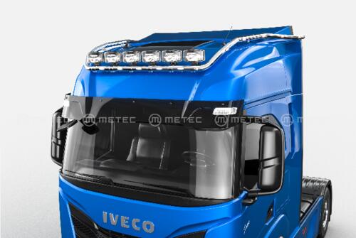 Rama dachowa HYDRA do IVECO S-WAY high roof z wiązką elektryczną i zaciskami na 6 odbiorników oraz światałami led - zdjęcie 1