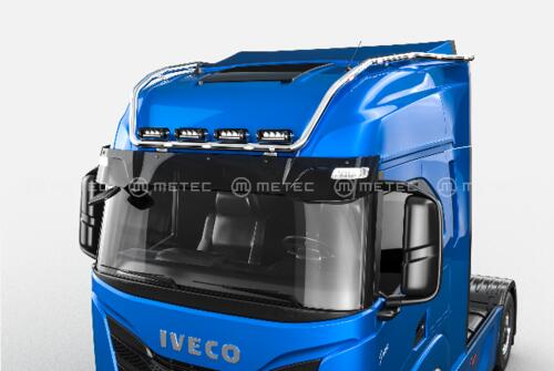 Rama dachowa HYDRAMAX do IVECO S-WAY high roof z wiązką elektryczną i mocowaniami na 4 odbiorników oraz światałami led - zdjęcie 1