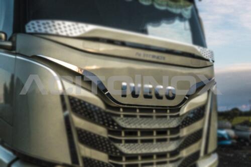Listwa ozdobna ze stali nierdzewnej na górną część maski IVECO S-WAY - zdjęcie 1