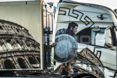 Listwy ozdobne na spoiler ze stali nierdzewnej Iveco S-WAY - zdjęcie 1