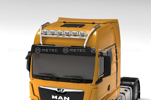 Rama dachowa CROSSBAR MAN TGX GX INDIVIDUAL (2020 ) z wiązką elektryczną, wspornikami na 6 odbiorników oraz światłami obrysowymi LED - zdjęcie 1