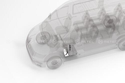 Osłona zbiornika paliwa i  AdBlue do VW Crafter 17-20, MAN TGE 17-20 - zdjęcie 1