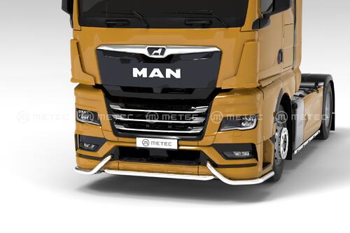 Orurowanie pod zderzak do MAN TGX (2020-) część środkowa + narożniki - zdjęcie 1