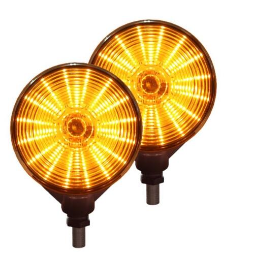 Lampa obrysowa LED ucho pod lusterko (Mysie Uszy) pomarańczowa - zdjęcie 1