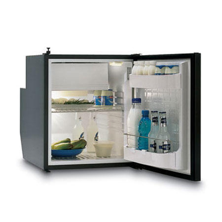 Lodówka komprsorowa 62L,12/24V, silver Version, Airlock, Kompresor wewnątrz - zdjęcie 1
