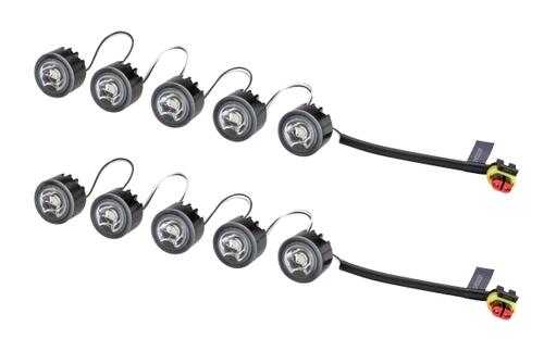 Światło dzienne moduł okrągły 5 LED+pozycja ( zamiast 2PT 010 458-811 ) - zdjęcie 1