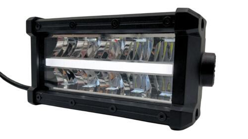 LED BAR 168 mm z białym światłem pozycyjnym 12/24V 30W 3000Lm R148,R149 - PROMOCJA - zdjęcie 1