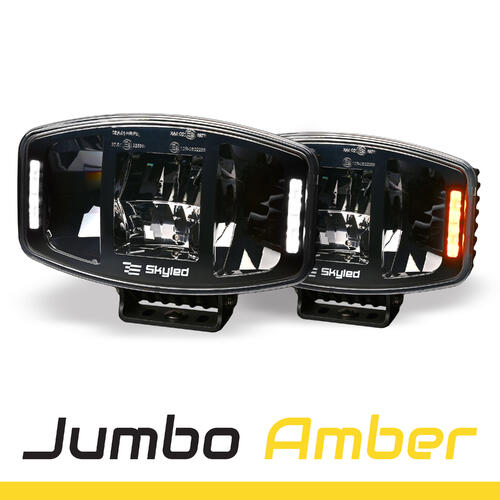 Reflektor SKYLED Jumbo Amber FULL LED (100W, białe i pomarańczowe światło pozycyjne) R7/R10/R112 - zdjęcie 1