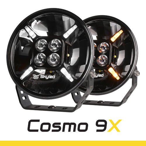 Reflektor dalekosiężny SKYLED Cosmo 9X FI218 (120W, biała i pomarańczowa pozycja) R112/R7/R10 - zdjęcie 1