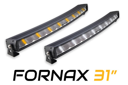 SKYLED FORNAX 31” (813 mm) LED BAR CURVED (łuk) 240W białe i pomarańczowe światło pozycyjne R7/R10/R112 - zdjęcie 1