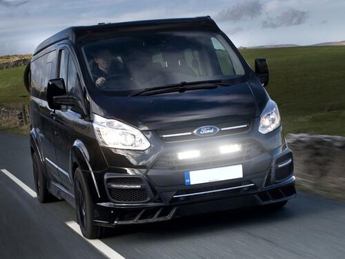 Zestaw dwóch lamp LED Lazer Triple-R 750 Std w grill z zestawem montażowym FORD Transit Custom 2012-2018 - zdjęcie 1
