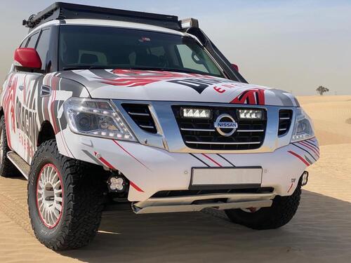 Zestaw dwóch lamp LED Lazer Triple-R 750 Elite w grill z zestawem montażowym NISSAN Patrol Y62 SERIES 4 2018-2020 - zdjęcie 1