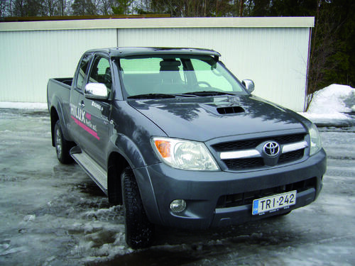 Osłona przeciwsłoneczna TOYOTA Hi-Lux 2006-2016, z zestawem montażowym - zdjęcie 1