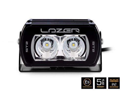 ST2 Evolution Lampa LED z homologacją, 124mm, 2068 lumenów, LAZER UK - zdjęcie 1